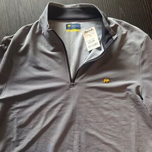 Men's Black and Gray Polo Shirt by Jack Nicklaus.